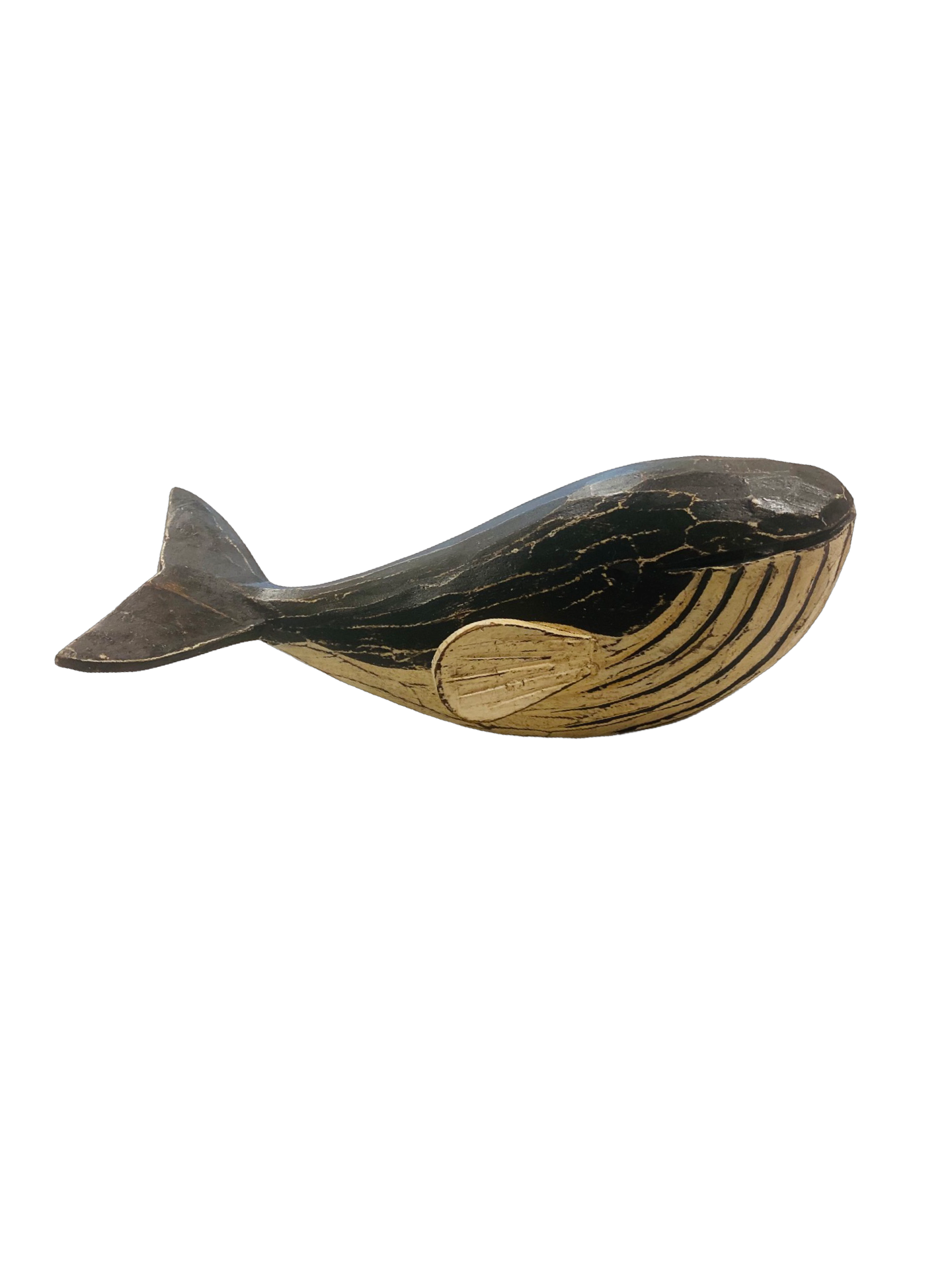 Rustic Wooden Whale