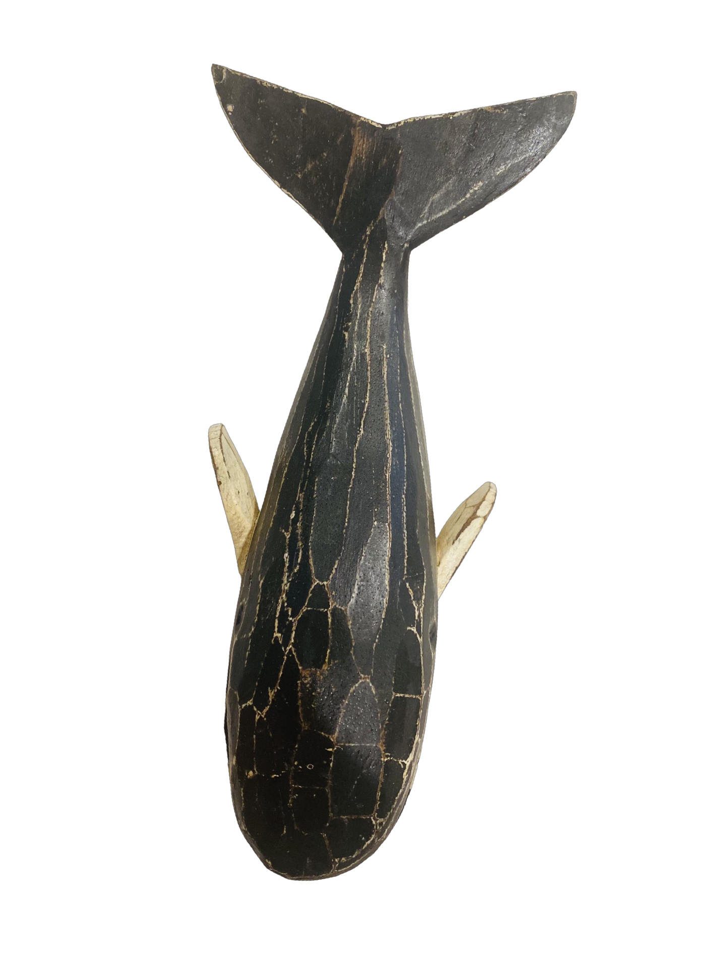 Rustic Wooden Whale