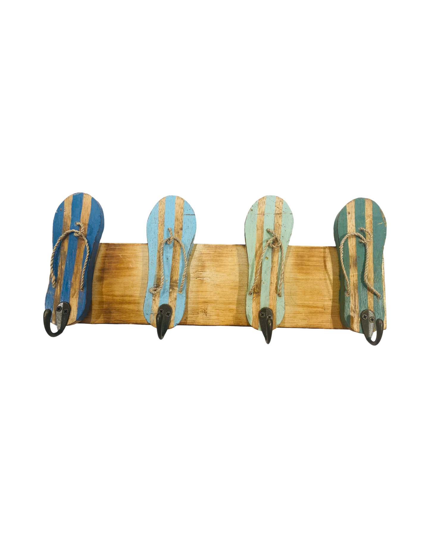 Flip Flop Beach Style Wooden Hanger