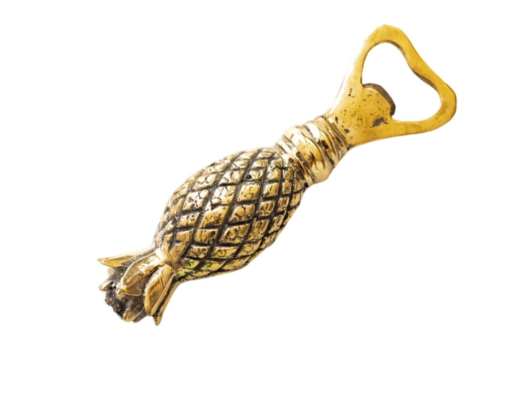 Brass Pineapple Bottle Opener