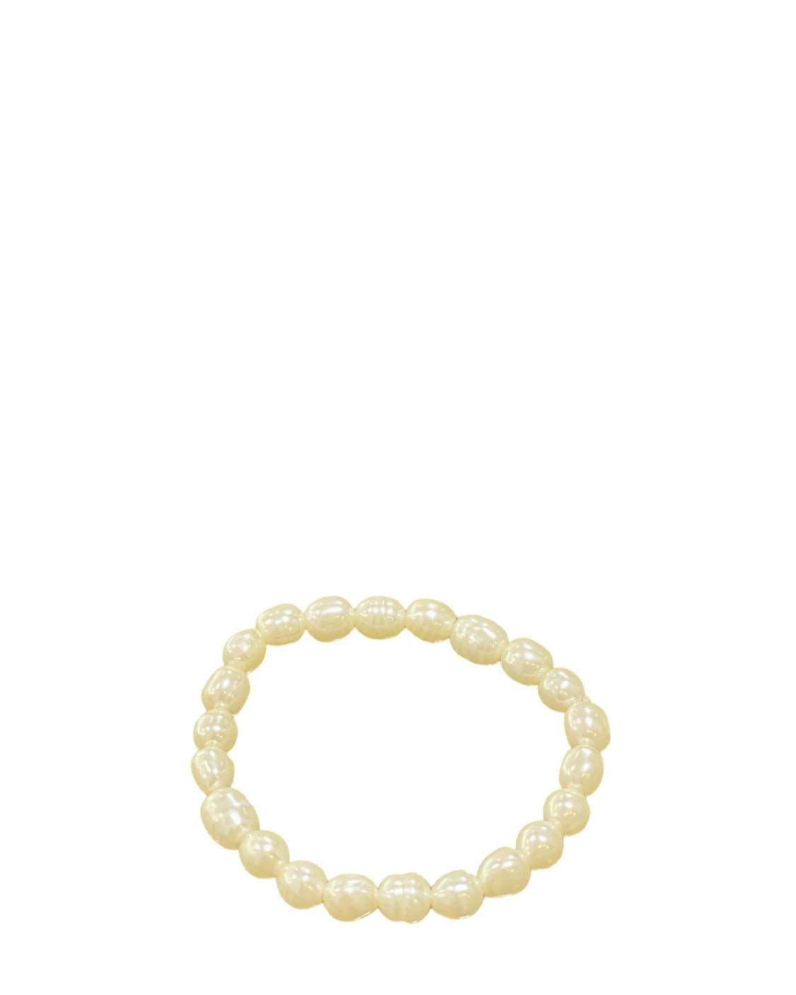 Plastic Pearl Look Bracelet 10 pack