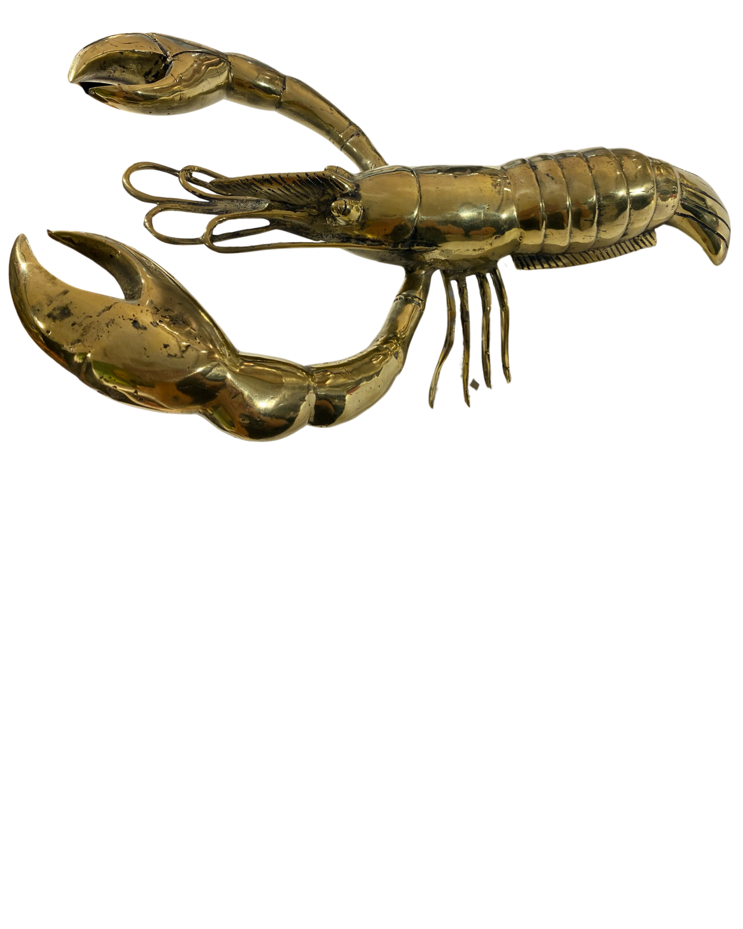 Large Brass Sea Lobster
