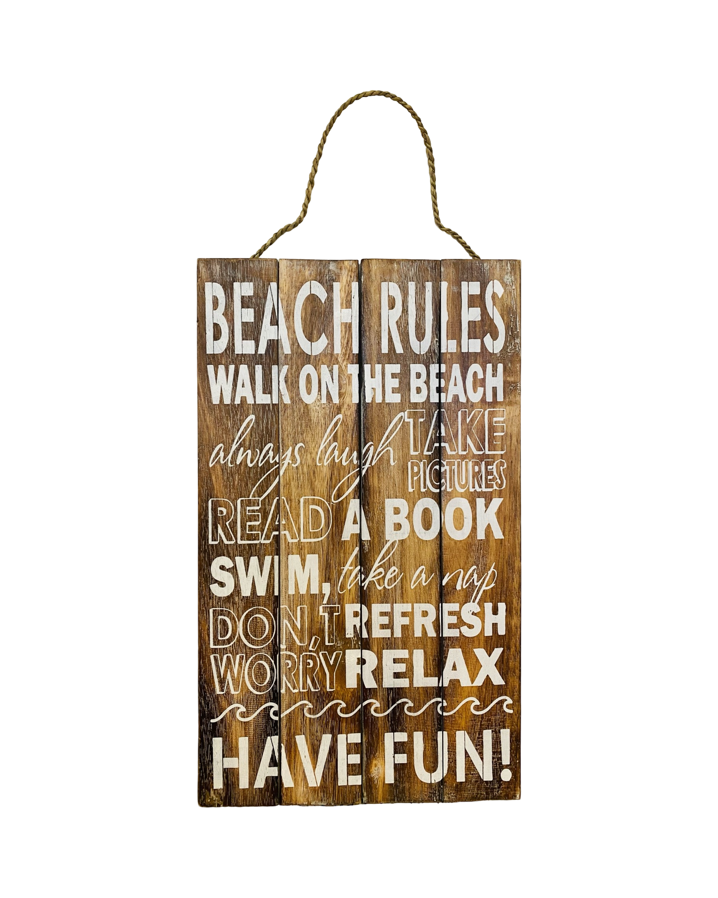 Beach Rules Sign