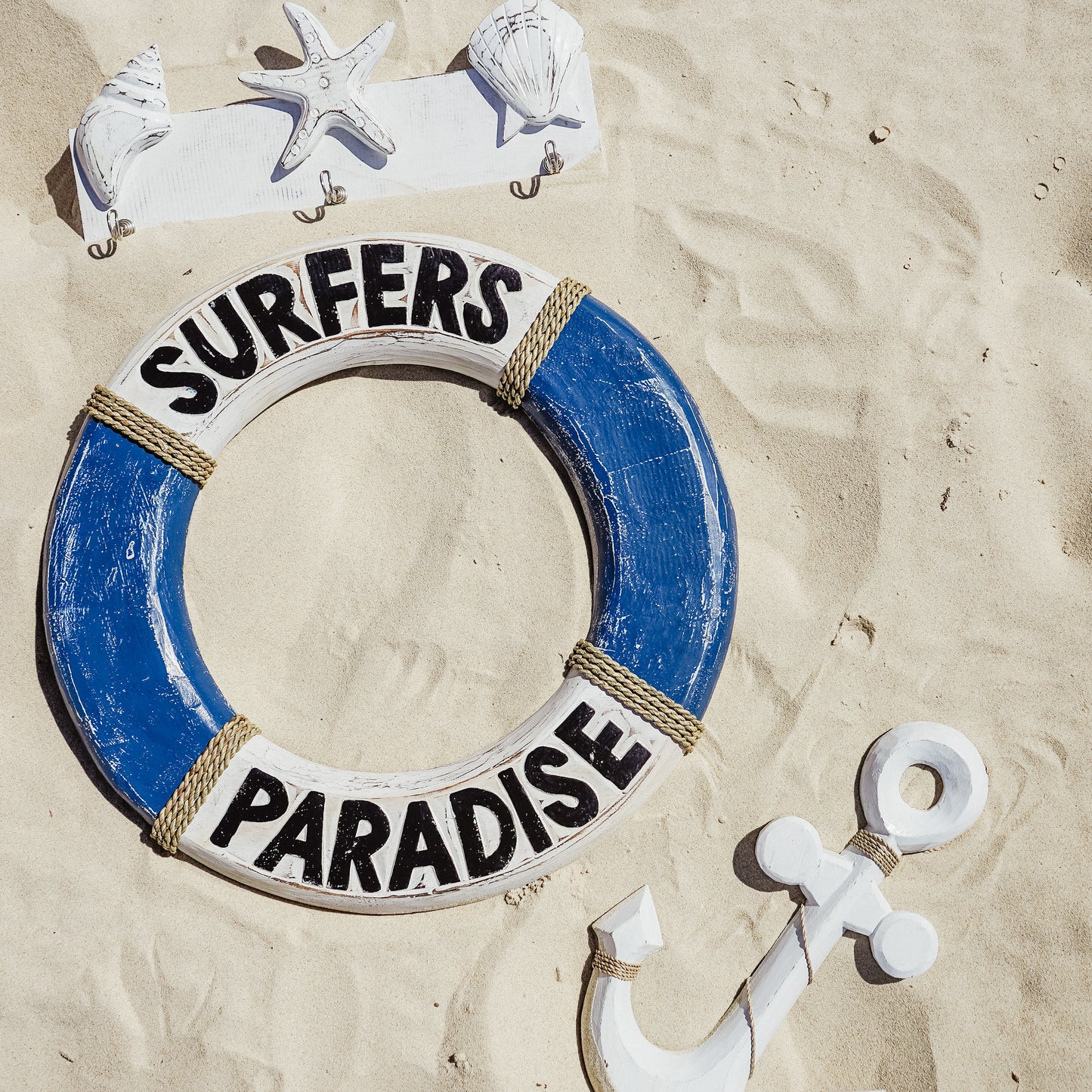 Wooden Lifebuoy Wall Art - 5 Styles Afterpay Available