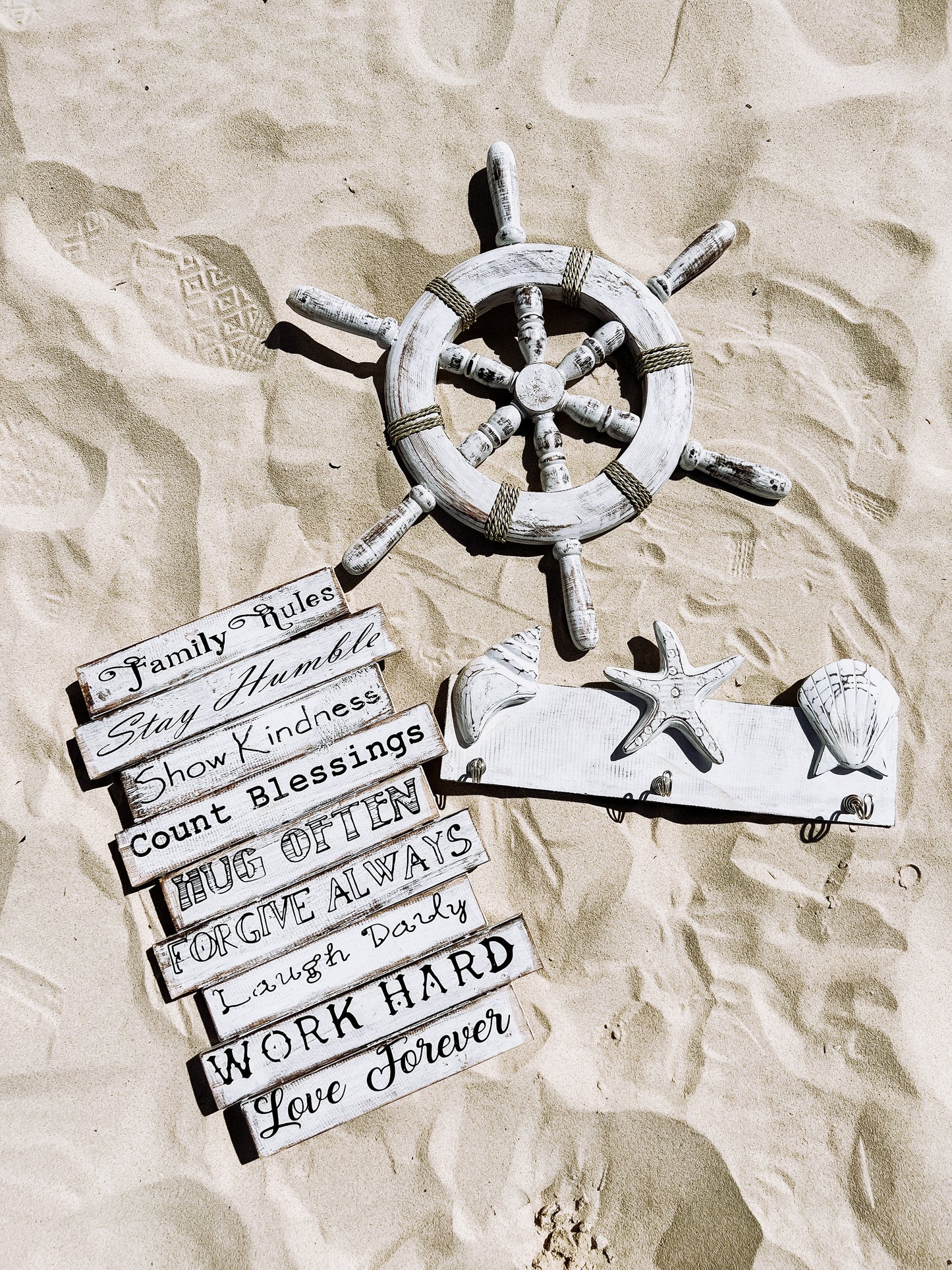 White Ships Wheel
