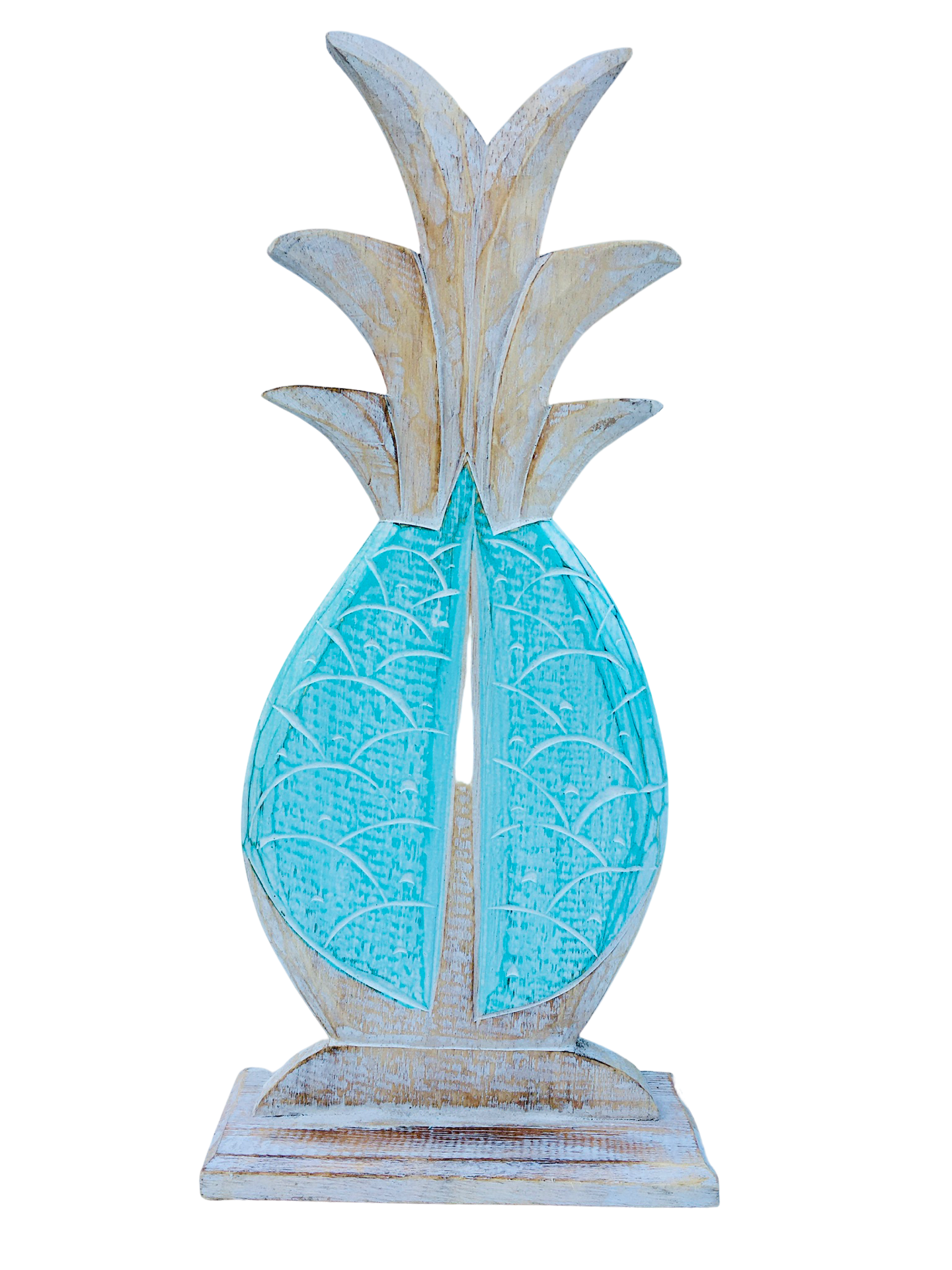 Wooden Pineapple Stands- 3 Colour Choices