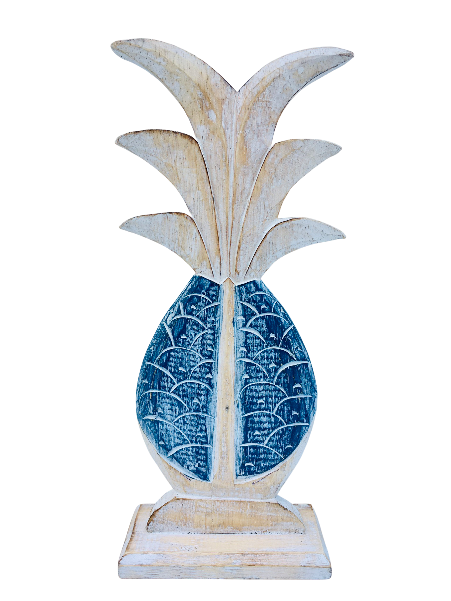 Wooden Pineapple Stands- 3 Colour Choices
