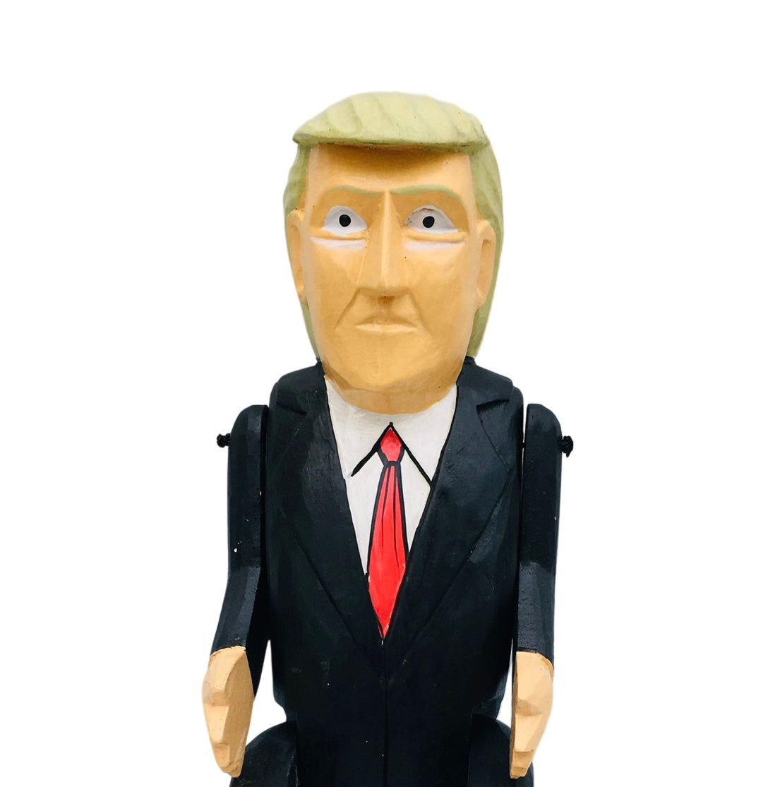Wooden Donald Trump