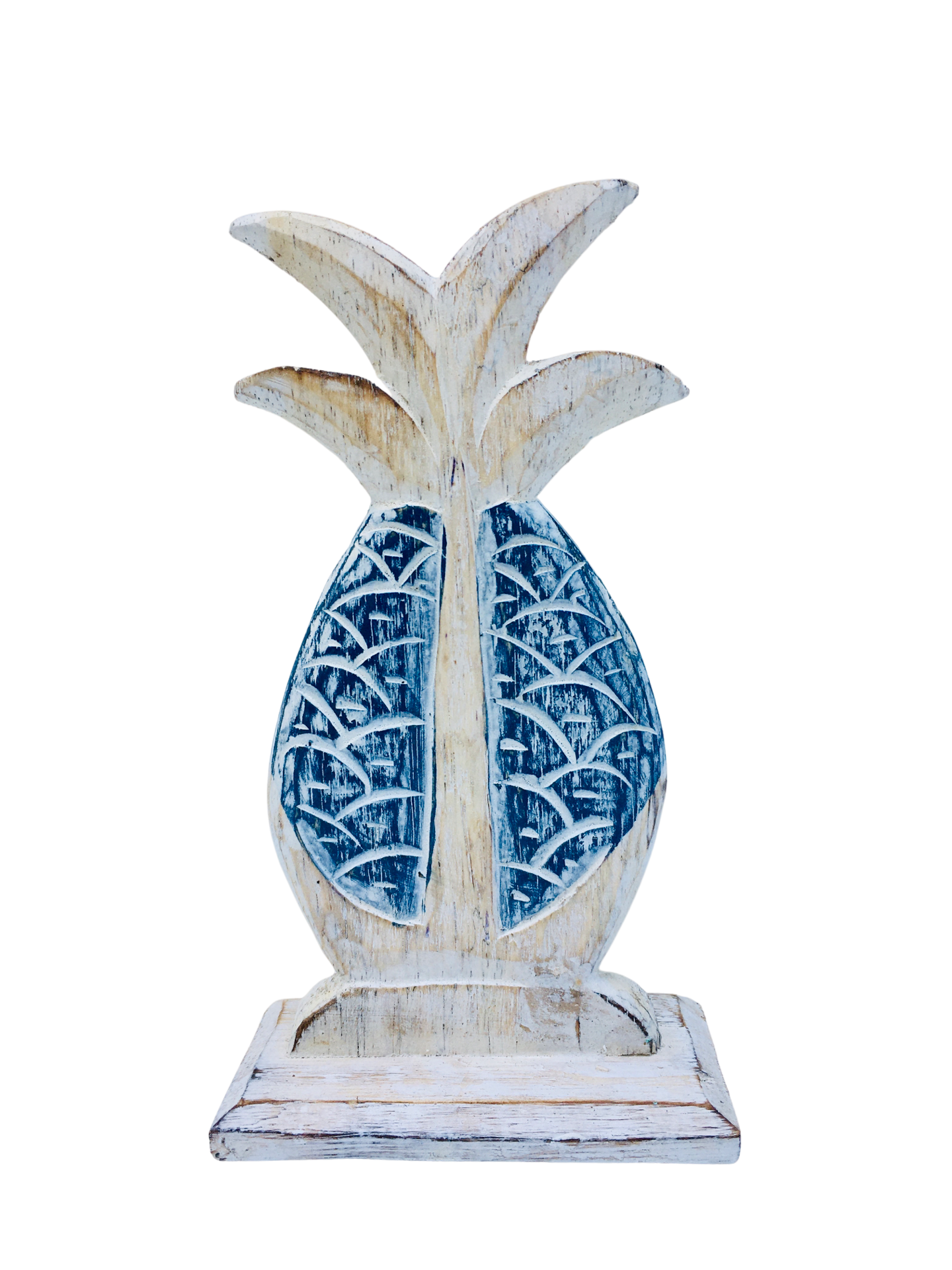 Wooden Pineapple Stands- 3 Colour Choices