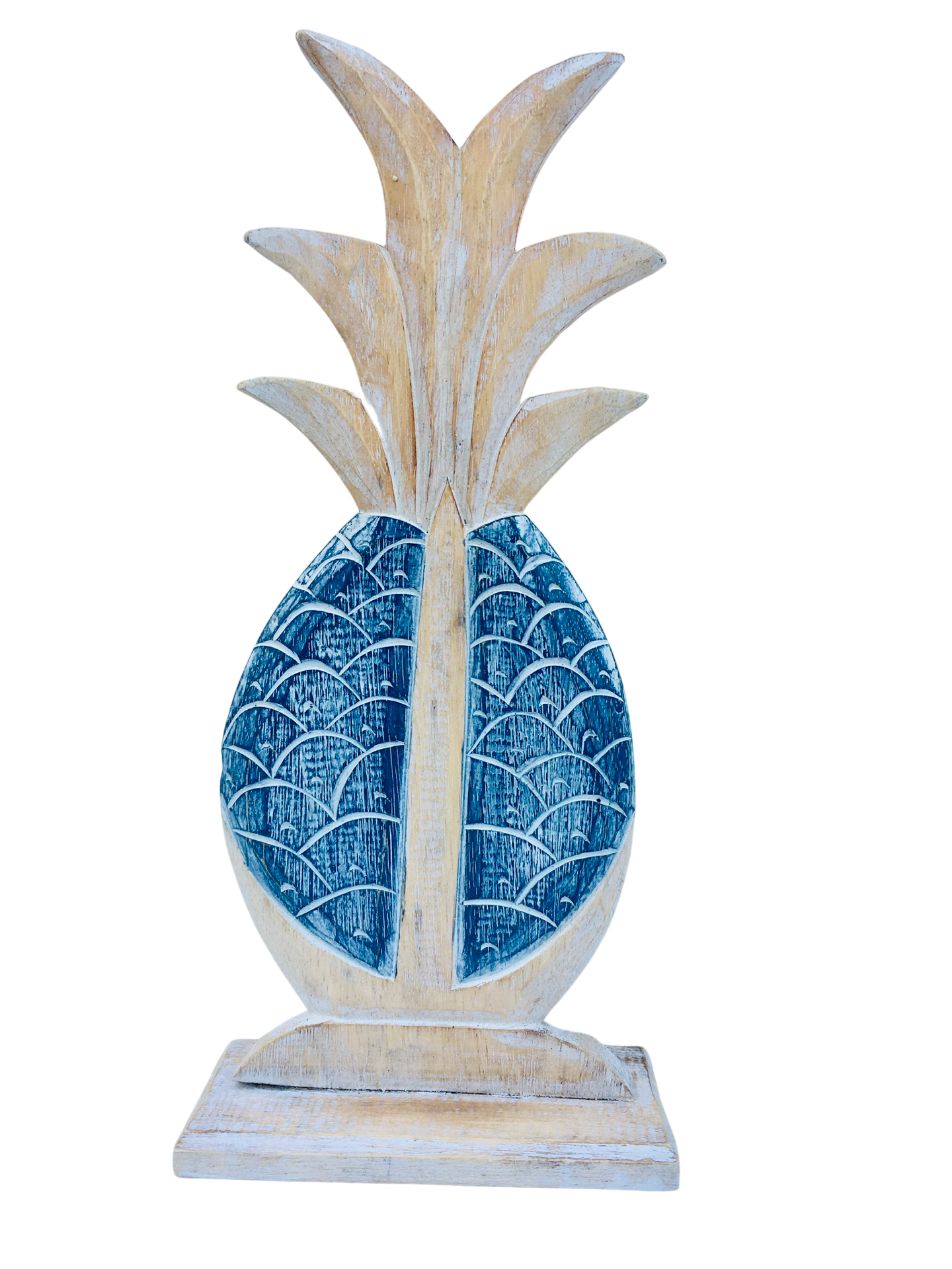 Wooden Pineapple Stands- 3 Colour Choices