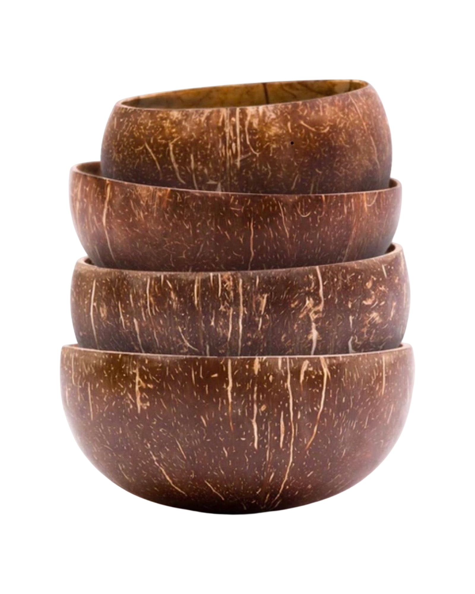 Coconut Shell Bowl - 2x5x5 inches ( 4 pcs)