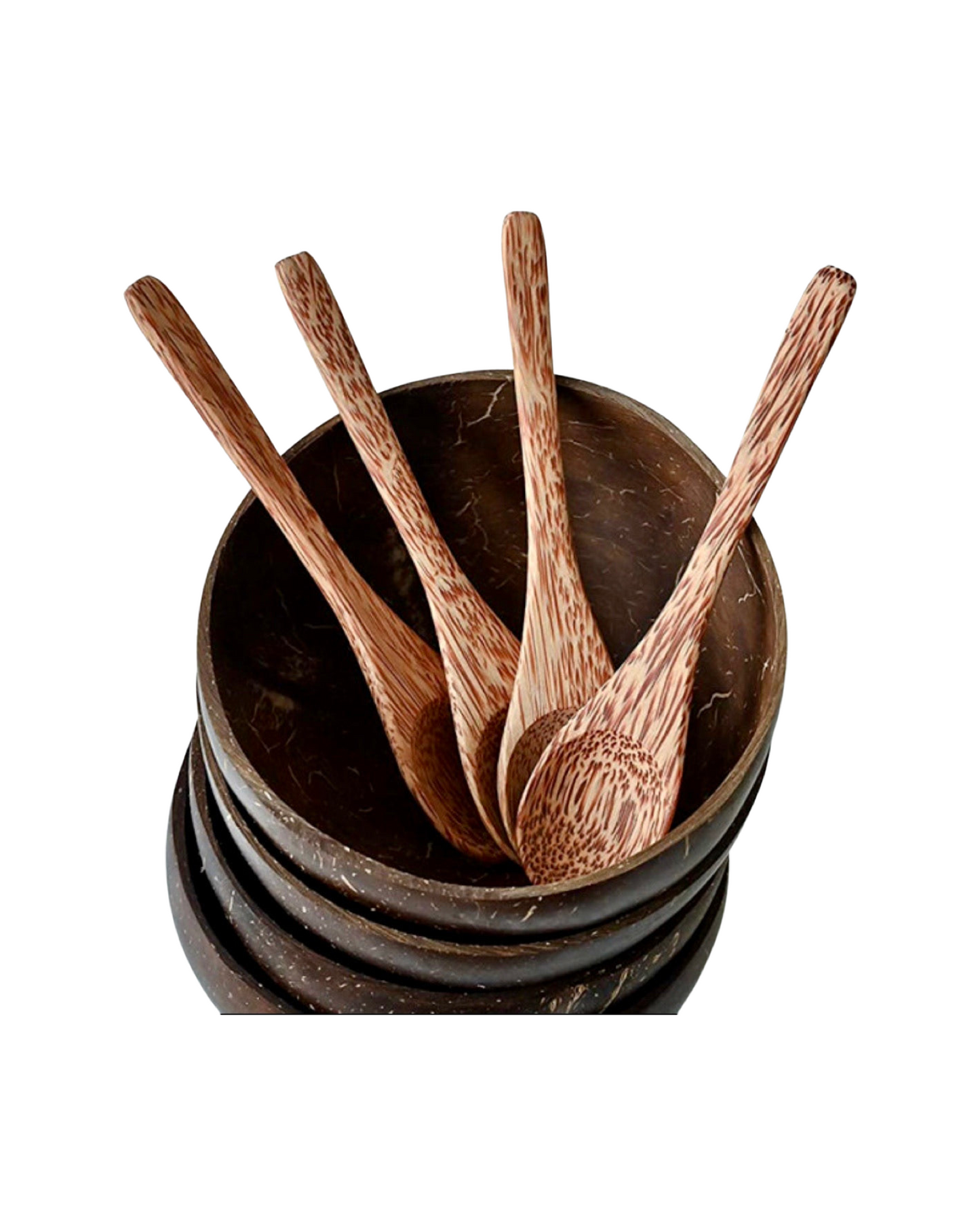 Coconut Wood Spoons Set of 4