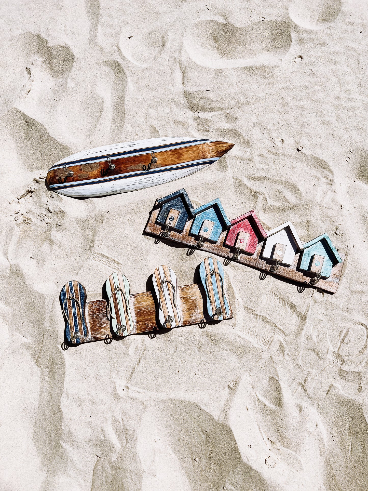 Wooden Surfboard Hook Hanger