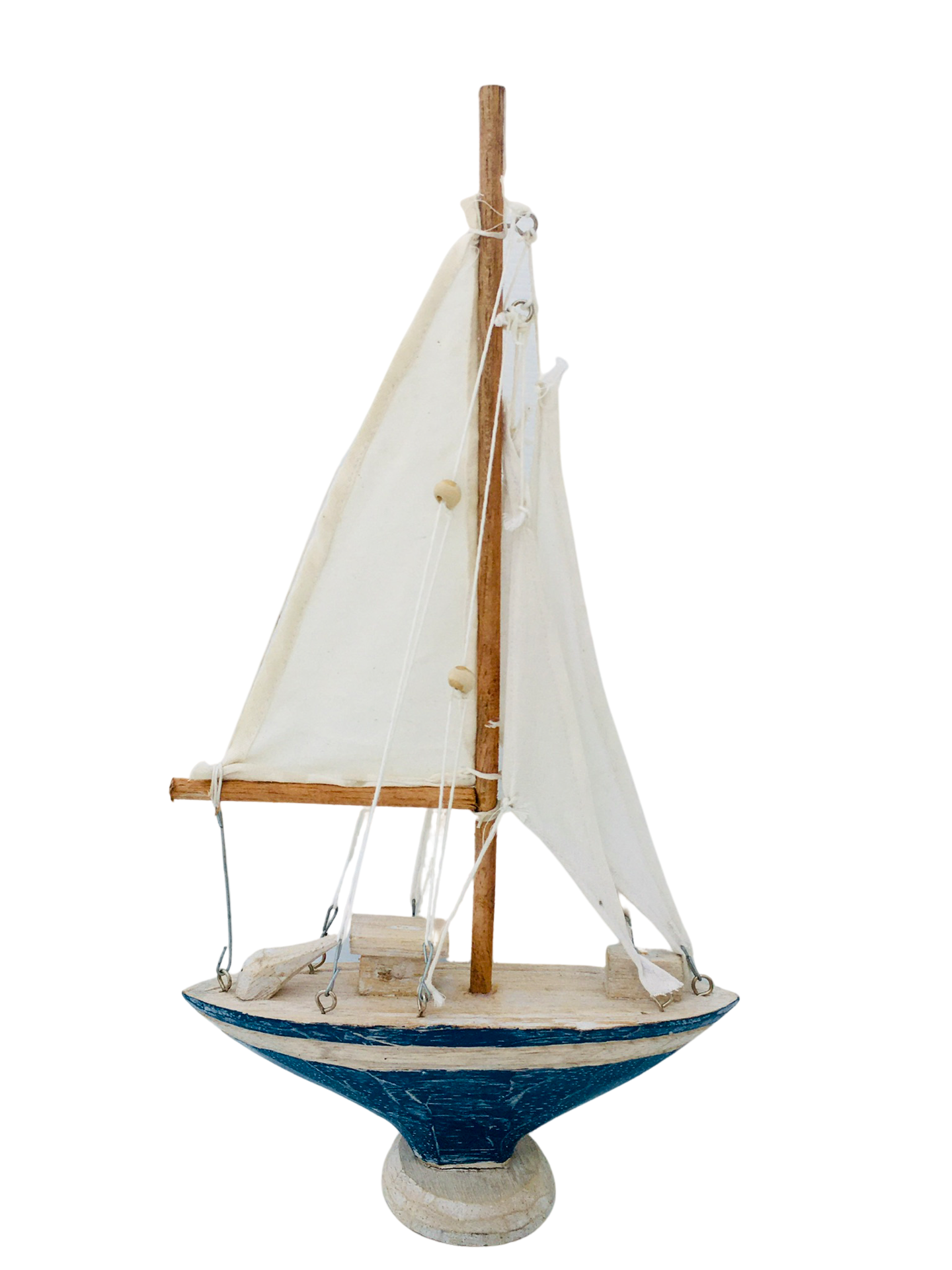 Wooden Handcrafted Sailing Yacht Hamptons Style