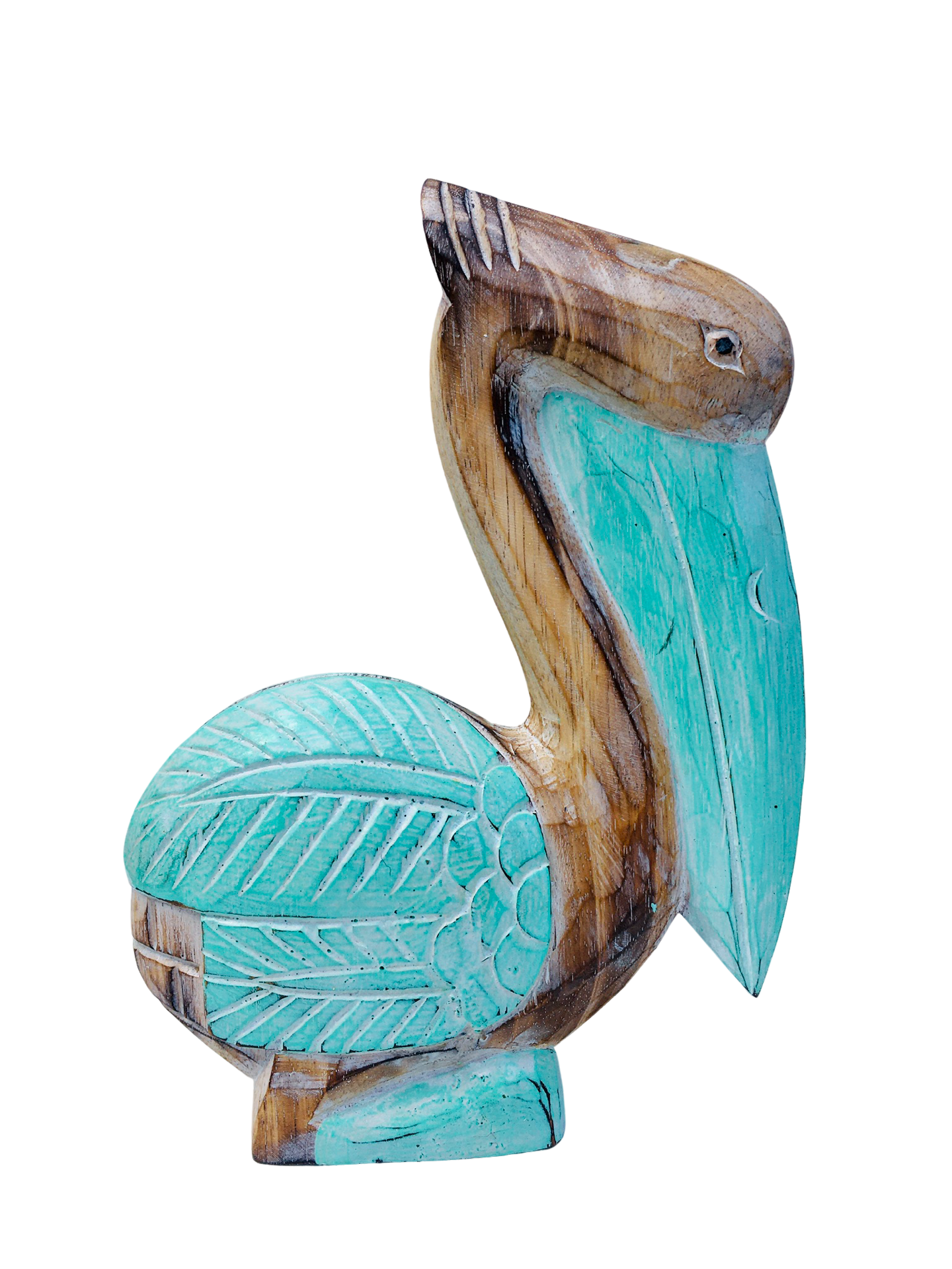 Wooden Pelicans - 4 Colour Choices