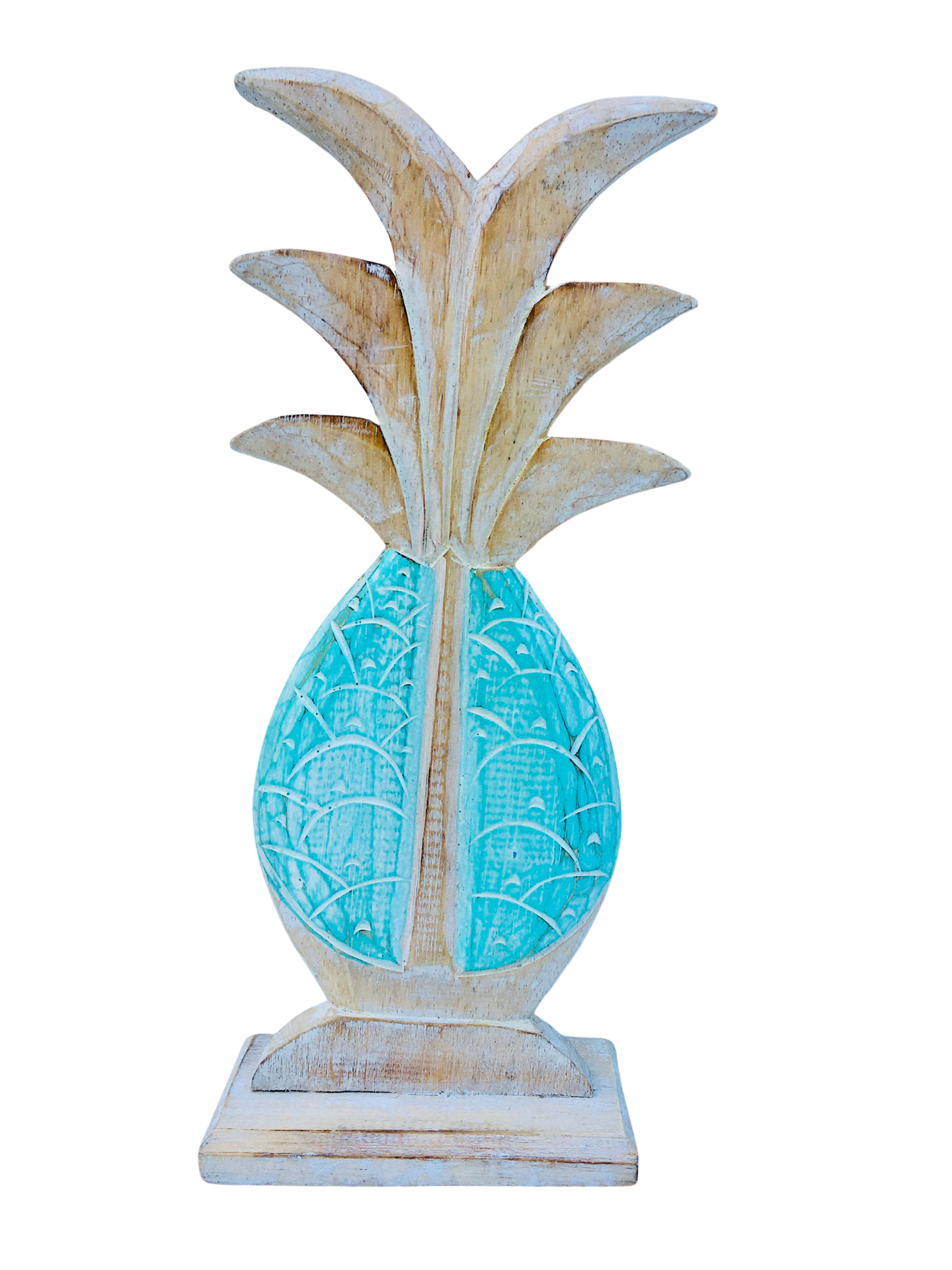 Wooden Pineapple Stands- 3 Colour Choices