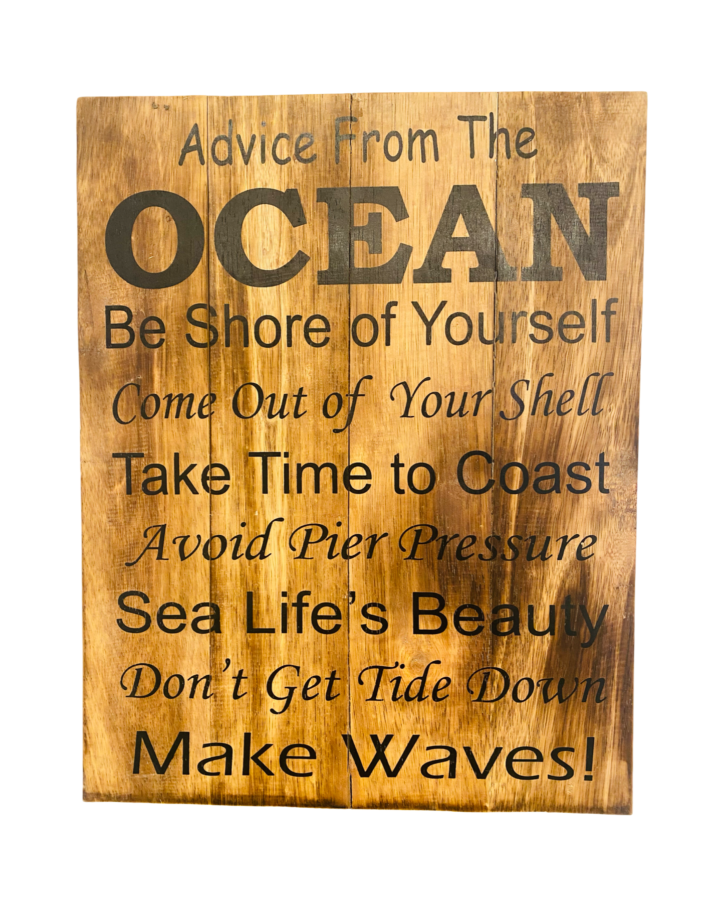 Advice from the Ocean Sign