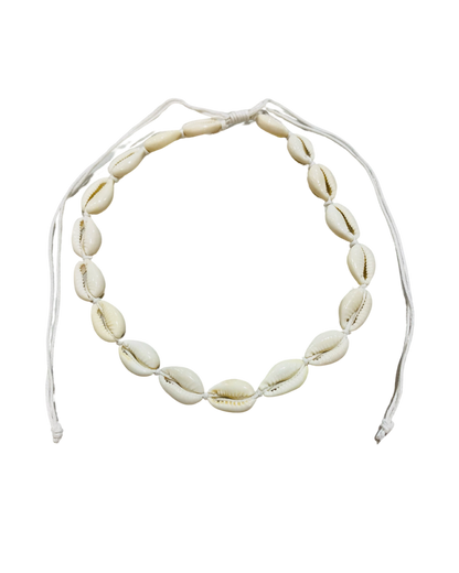 Cowrie Shell Choker Necklace - Pack 10