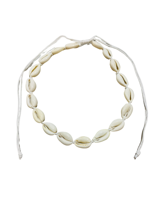Cowrie Shell Choker Necklace - Pack 10