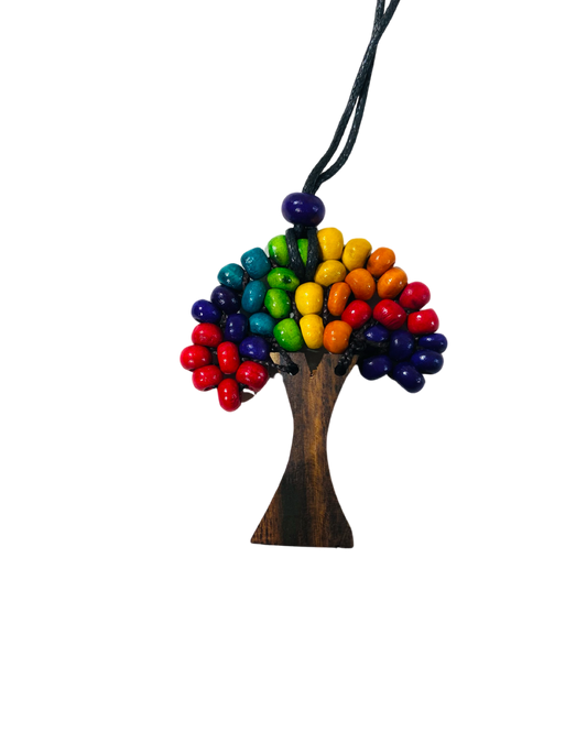 Tree Of Life Necklaces- Multi Colour - Pack 10