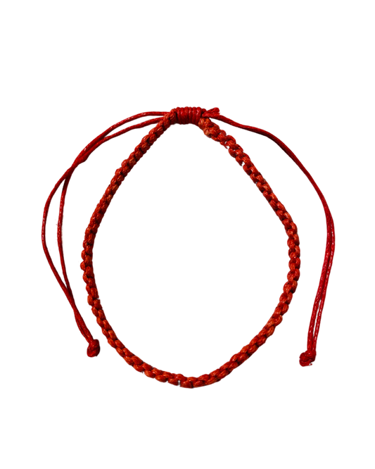 Plain Cotton Red Bands - Pack 10