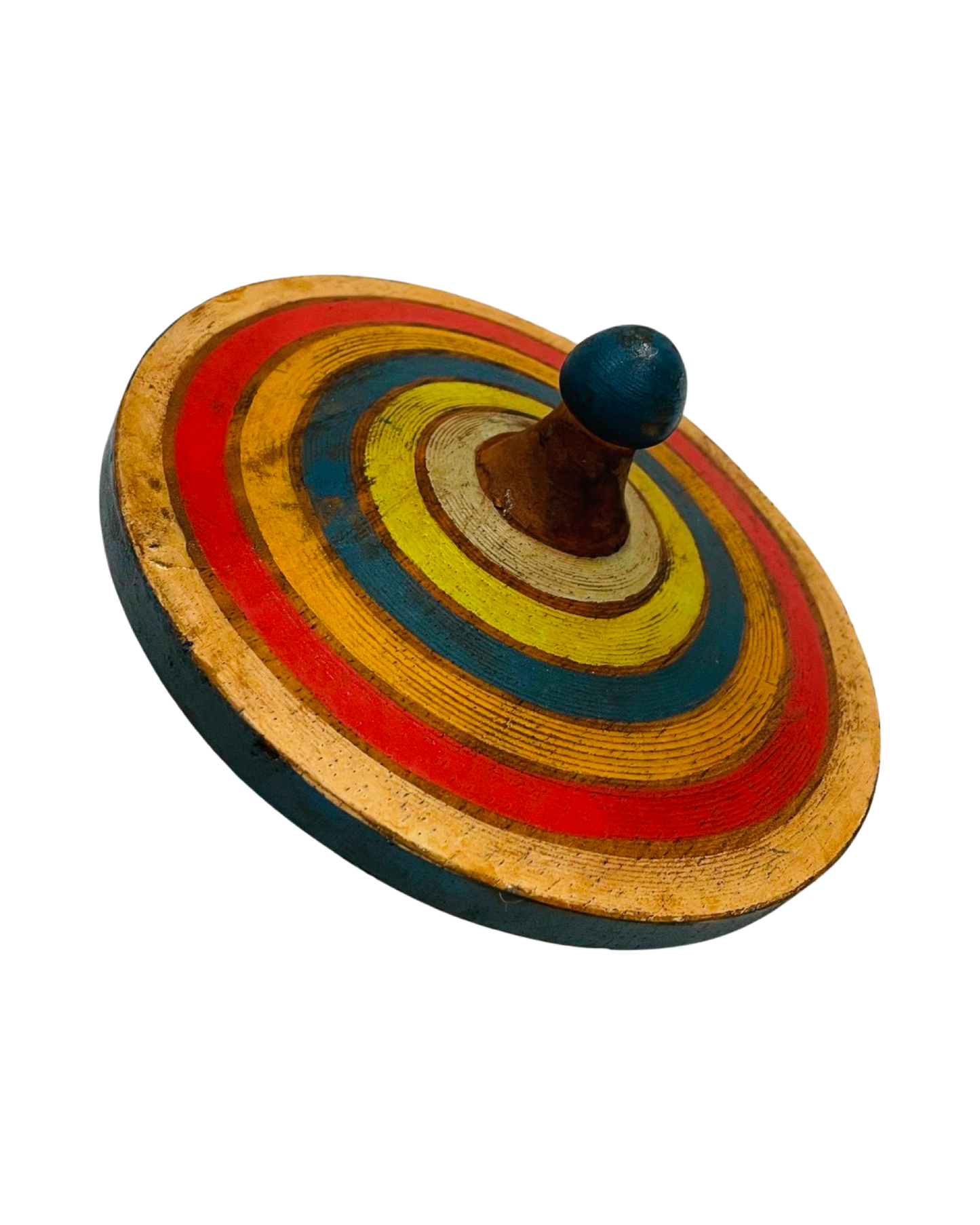 Wooden Vintage Style Spinning Tops
