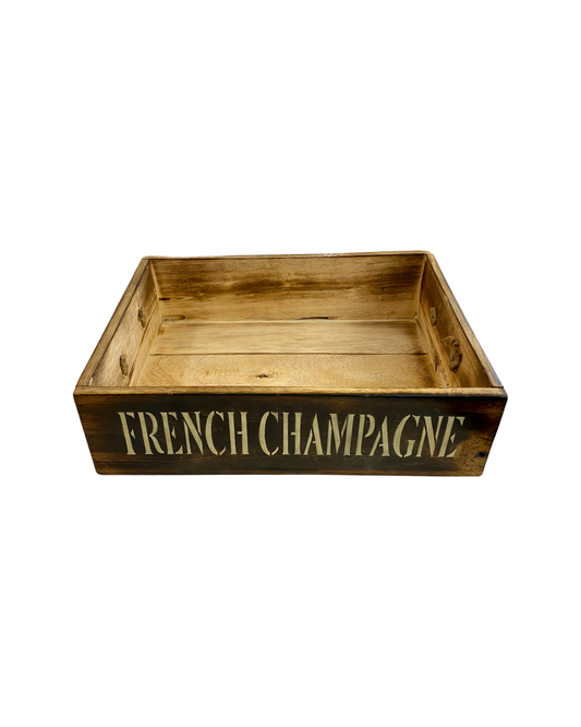 French Champagne Crates - 2 colour choices