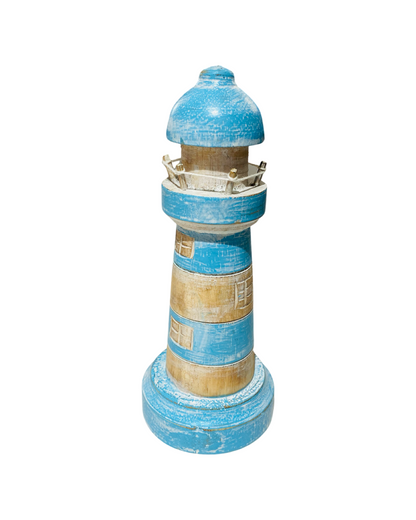 Wooden Lighthouses - 4 Colour Choices