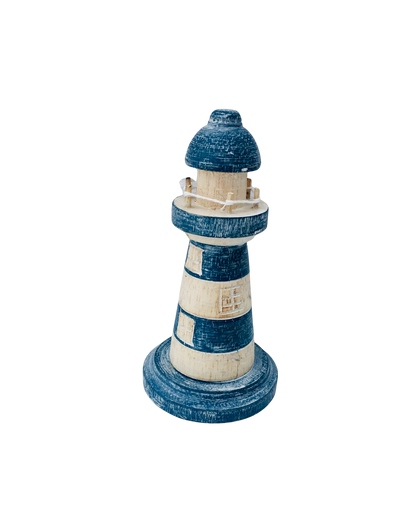 Wooden Lighthouses - 4 Colour Choices