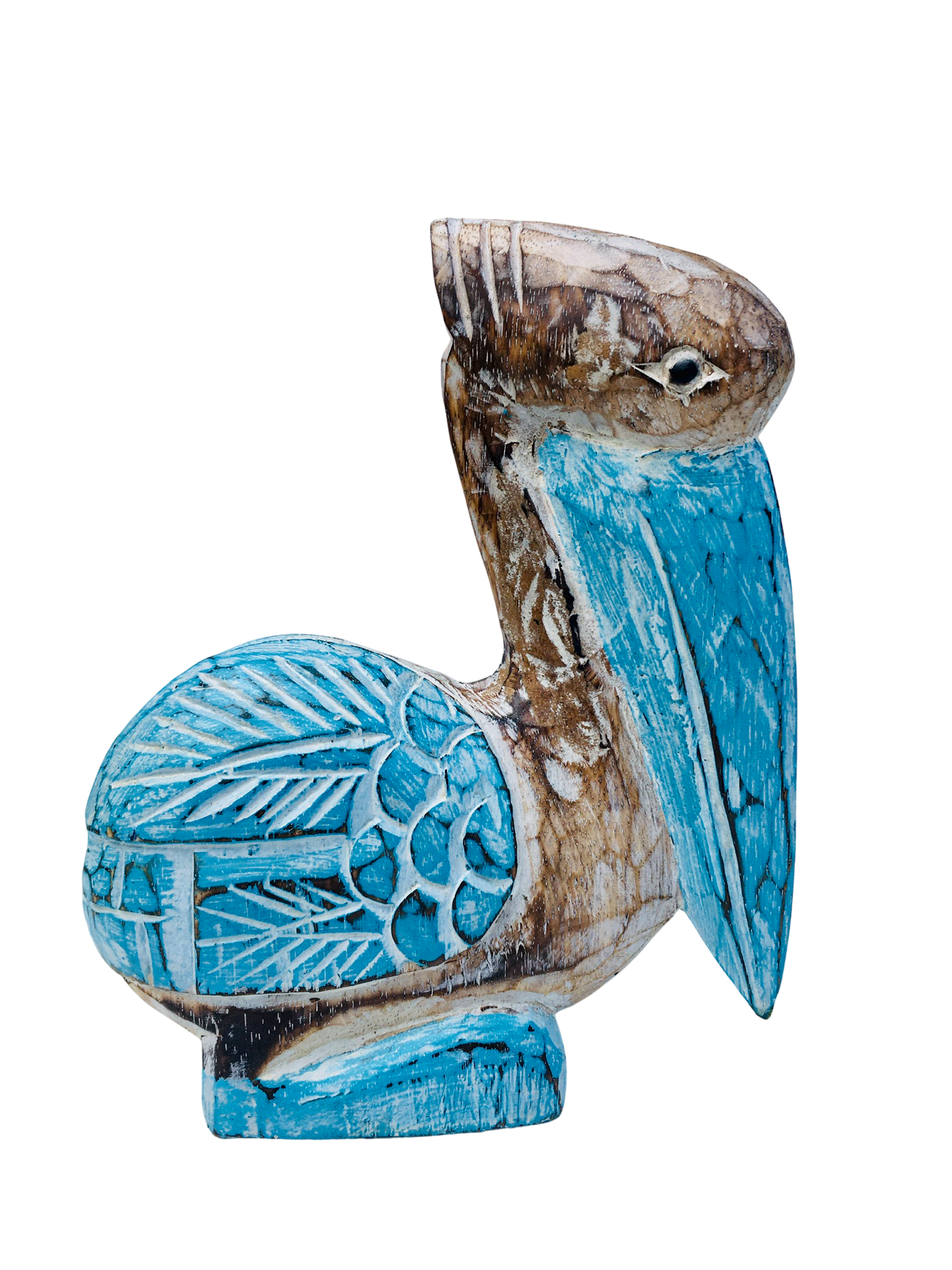 Wooden Pelicans - 4 Colour Choices