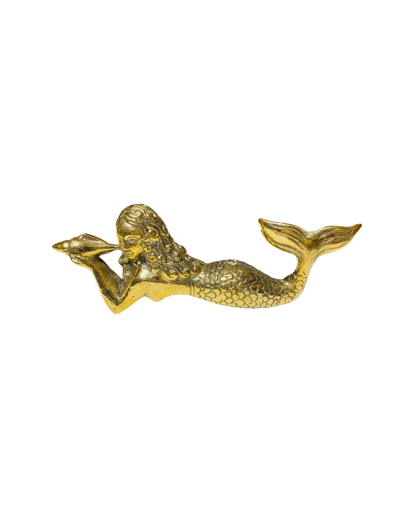 Solid Brass Mermaid