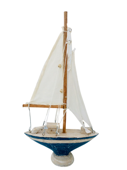 Wooden Handcrafted Sailing Yacht Hamptons Style